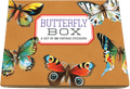Vintage Butterfly Sticker Box