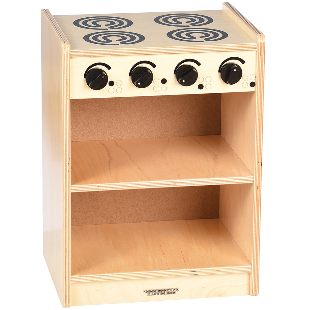 Safe-Play Eco-Friendly Toddler Toy Kitchen | 3 Piece Set